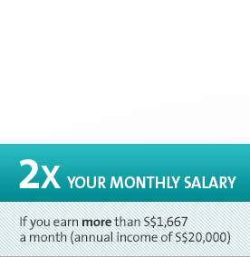 Borrow 2x your monthly salary if it above S$1,667 | Cash Loan | OCBC