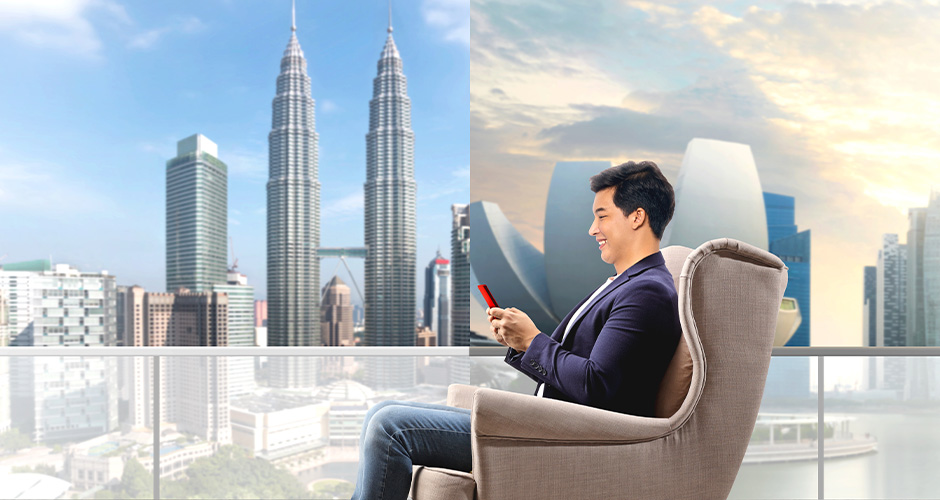Get S$15 cashback per month when you send money from Singapore to Malaysia