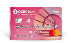 OCBC Titanium Pink Credit Card