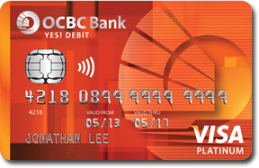 OCBC YES! Debit Card | Debit Card Application | OCBC