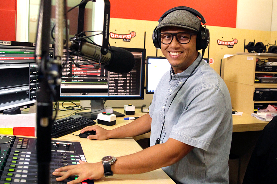 Radio DJ Andre Hoeden