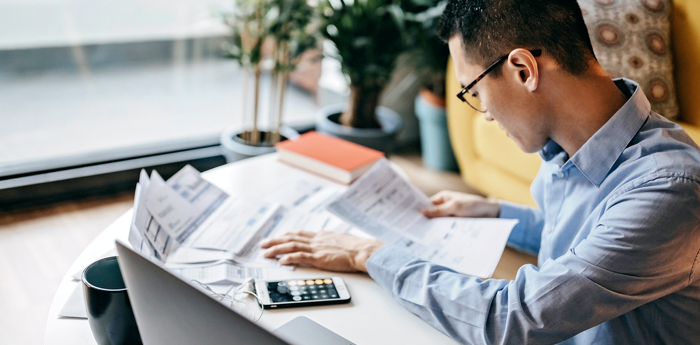Review your finances periodically