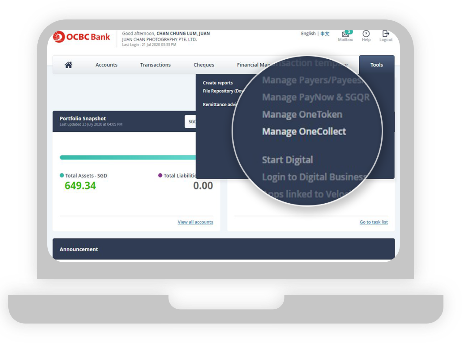 OCBC OneCollect - Digital Merchant Solution | OCBC Business Banking  Singapore