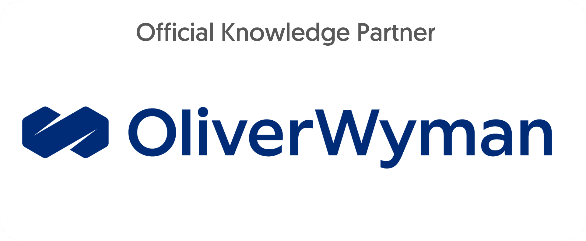Logo of Oliver Wyman