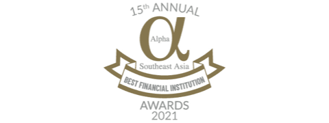 Alpha Southeast Asia best Financial Institution Awards 2021 logo