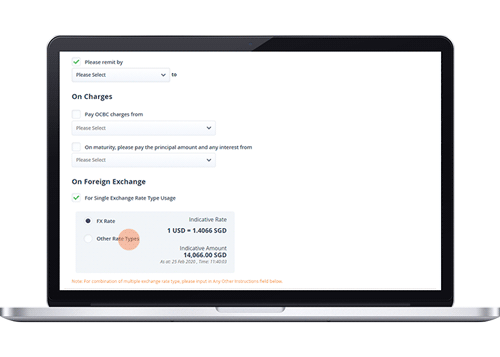 Invoice Financing (purchase) Application – Other Rate Types