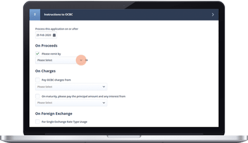 Invoice Financing (purchase) Application – On Proceeds