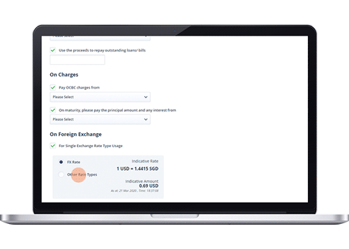 Invoice Financing (sales) Application – Other Rate Types