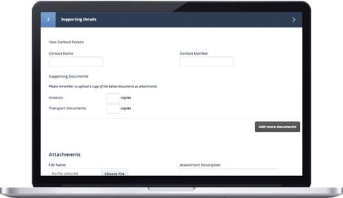 Invoice Financing (sales) Application – Supporting Details