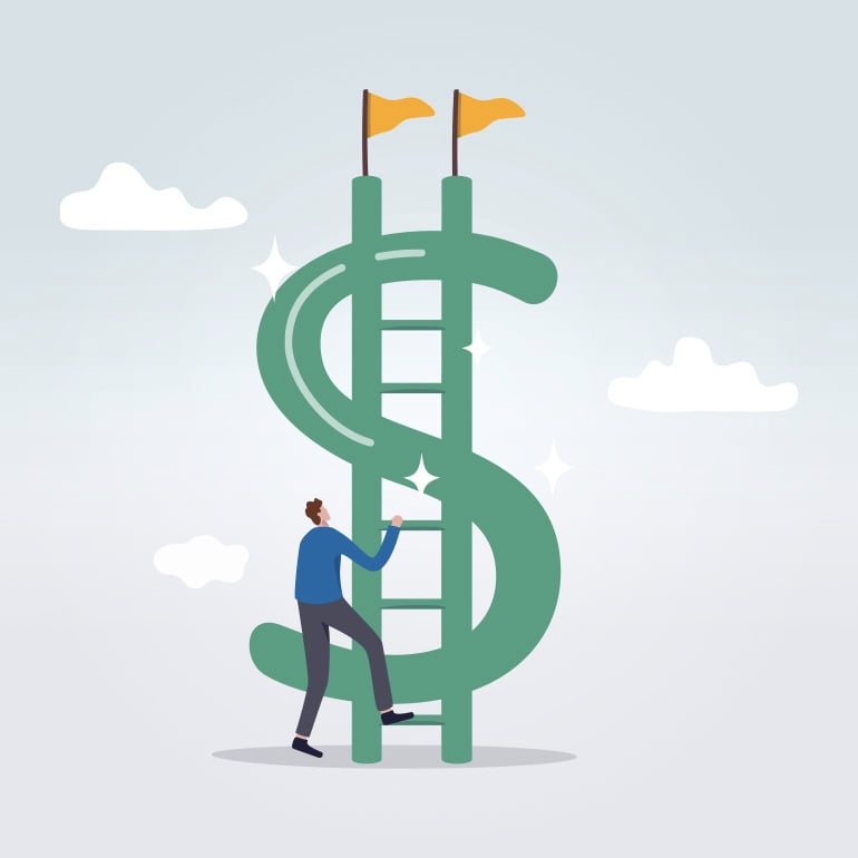 Take on projects with a high upfront cost