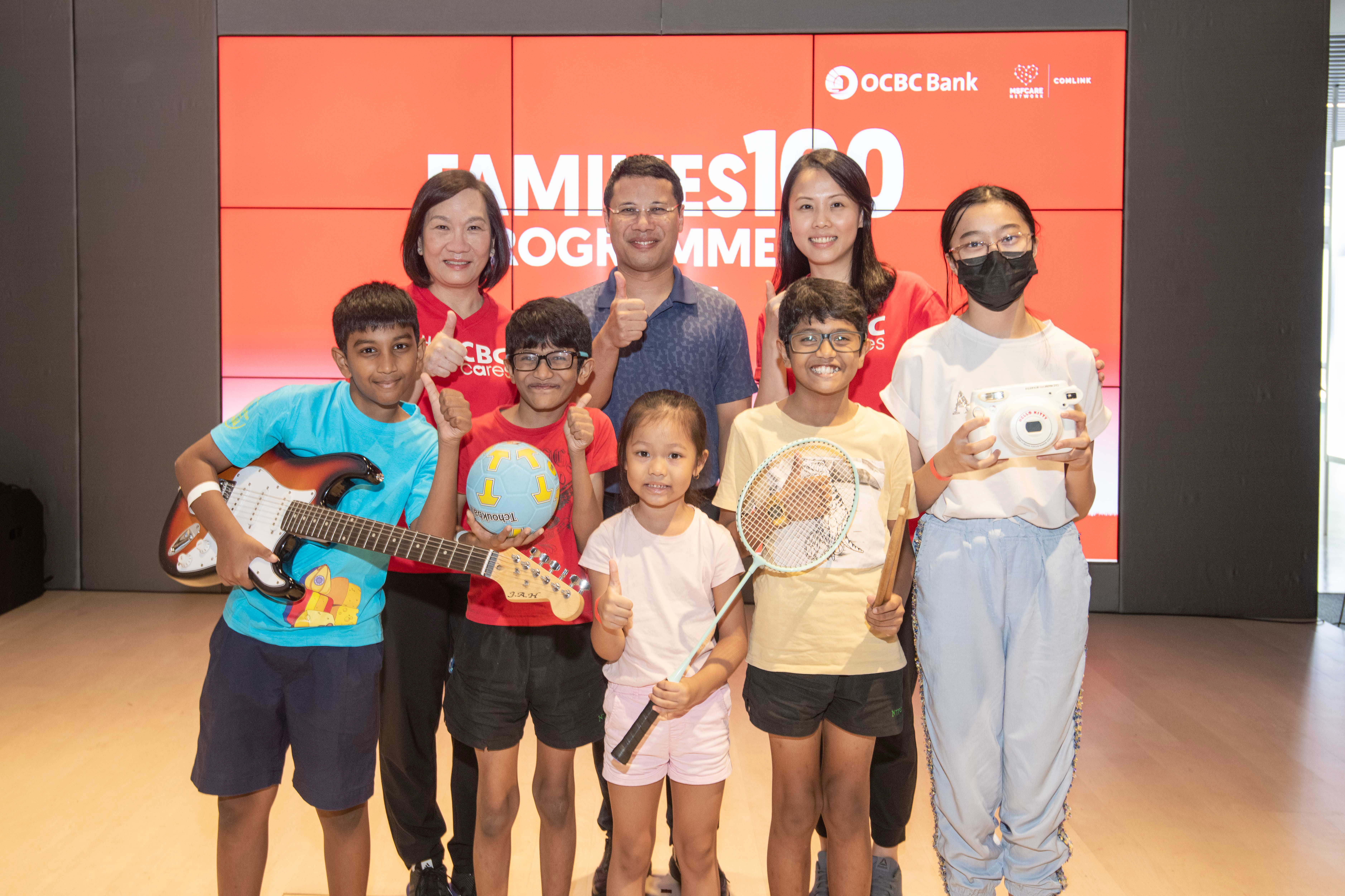 OCBC launches first-of-its-kind social uplift programme to help low-income families