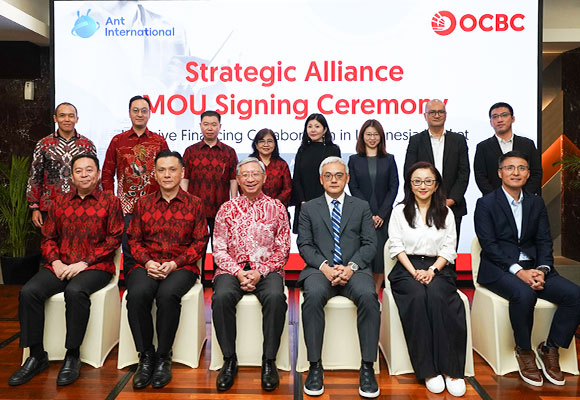 OCBC partners ANT International to bring embedded finance to entrepreneurs and SMEs in Indonesia