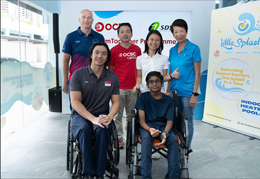 OCBC partners Singapore Disabilty Sports Council on the nation's first water safety programme for persons with disabilities