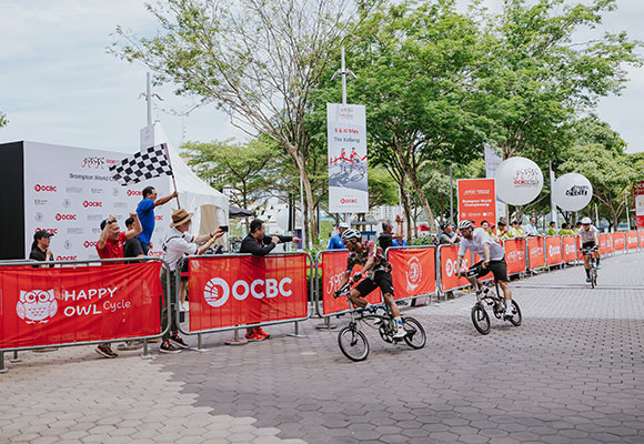 OCBC Cycle 2026 opens with a day of racing and fun for Brompton and young riders