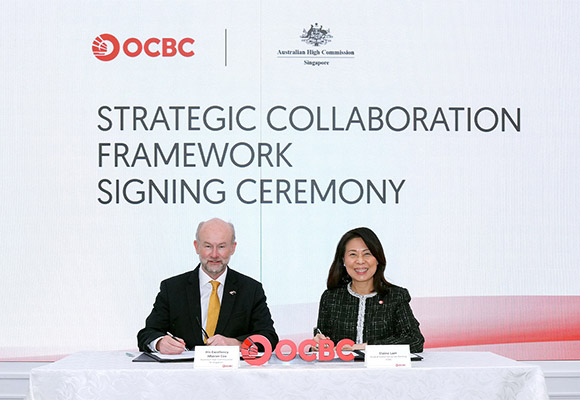 OCBC expects to more than double Australia-Southeast Asia trade and investment flows by 2030.