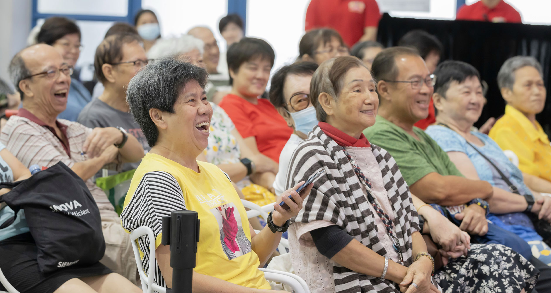 The OCBC SeniorCare programme aims to enable seniors to age well through increasing their financial and digital banking literacy