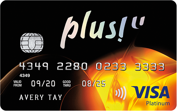 OCBC Plus! Visa Debit Card
