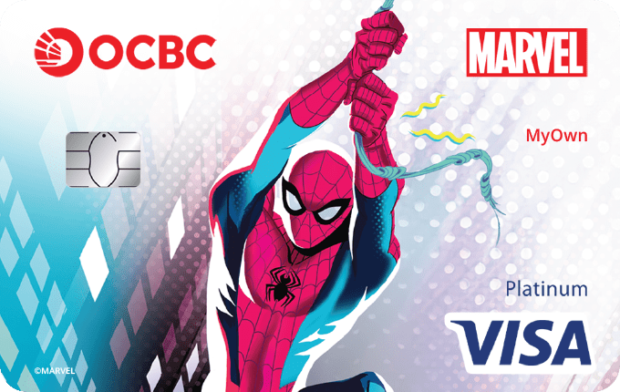 Marvel Spiderman Debit Card - OCBC