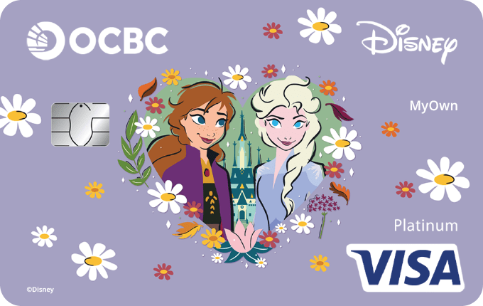 Disney Frozen Debit Card - OCBC