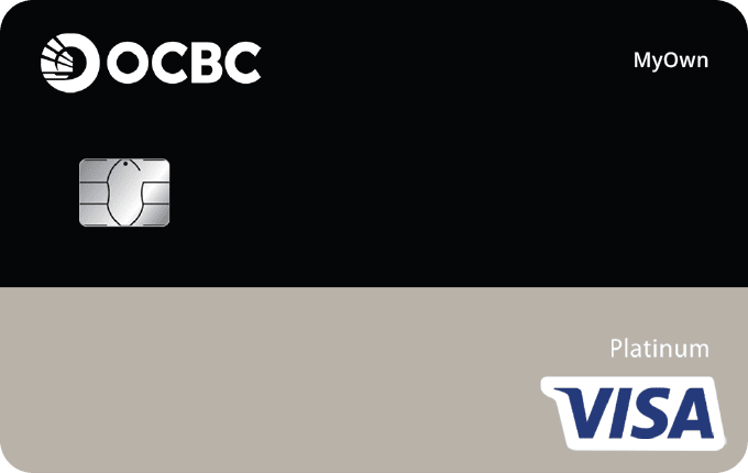 Black and Gold Classic Debit Card - OCBC