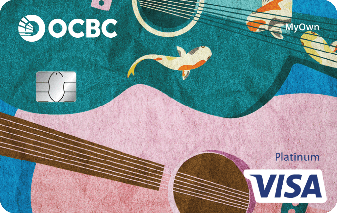 TS Koi on Guitar Debit Card - OCBC