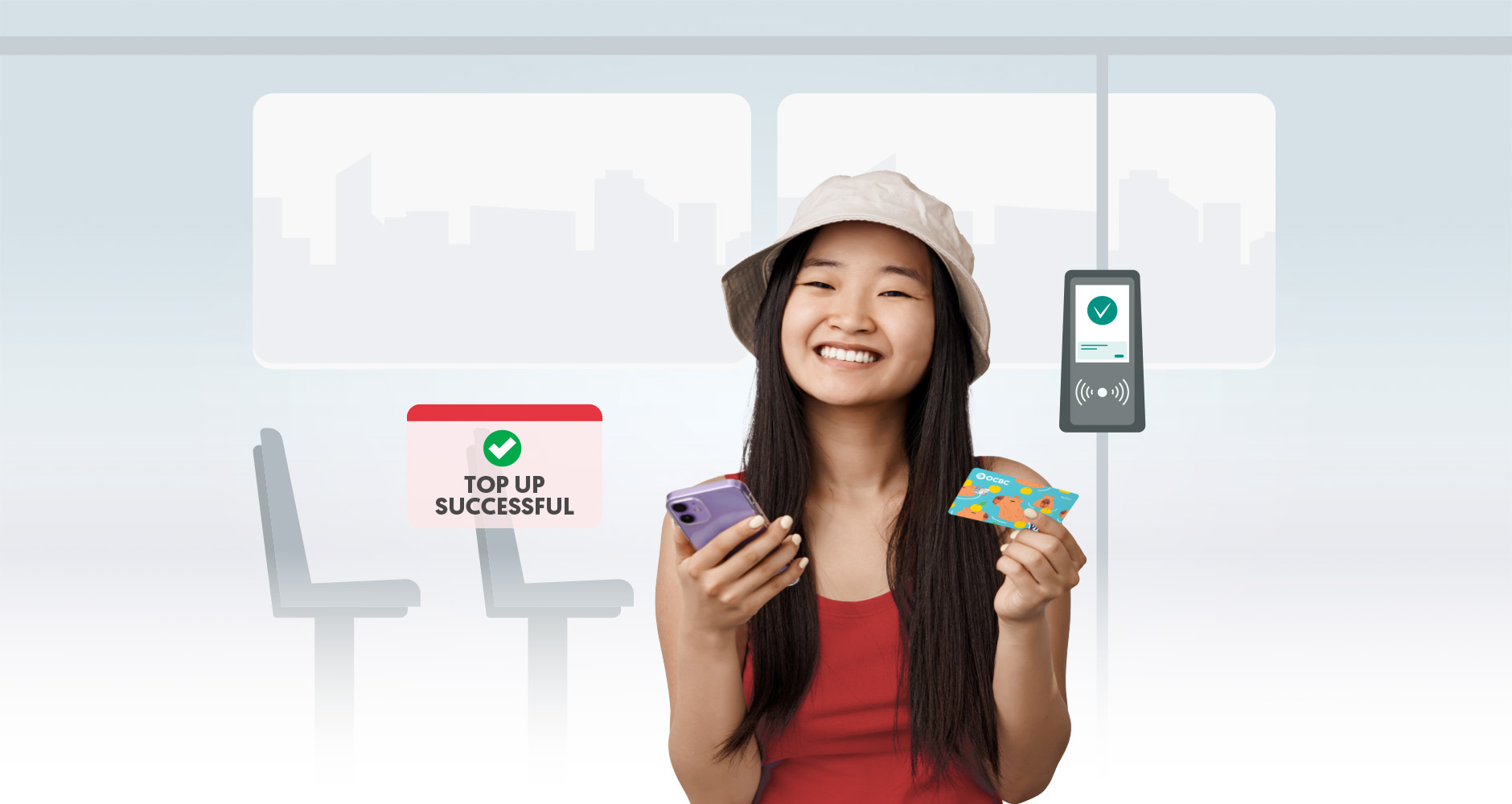 Get up to S$30 cashback on your child’s public transport rides