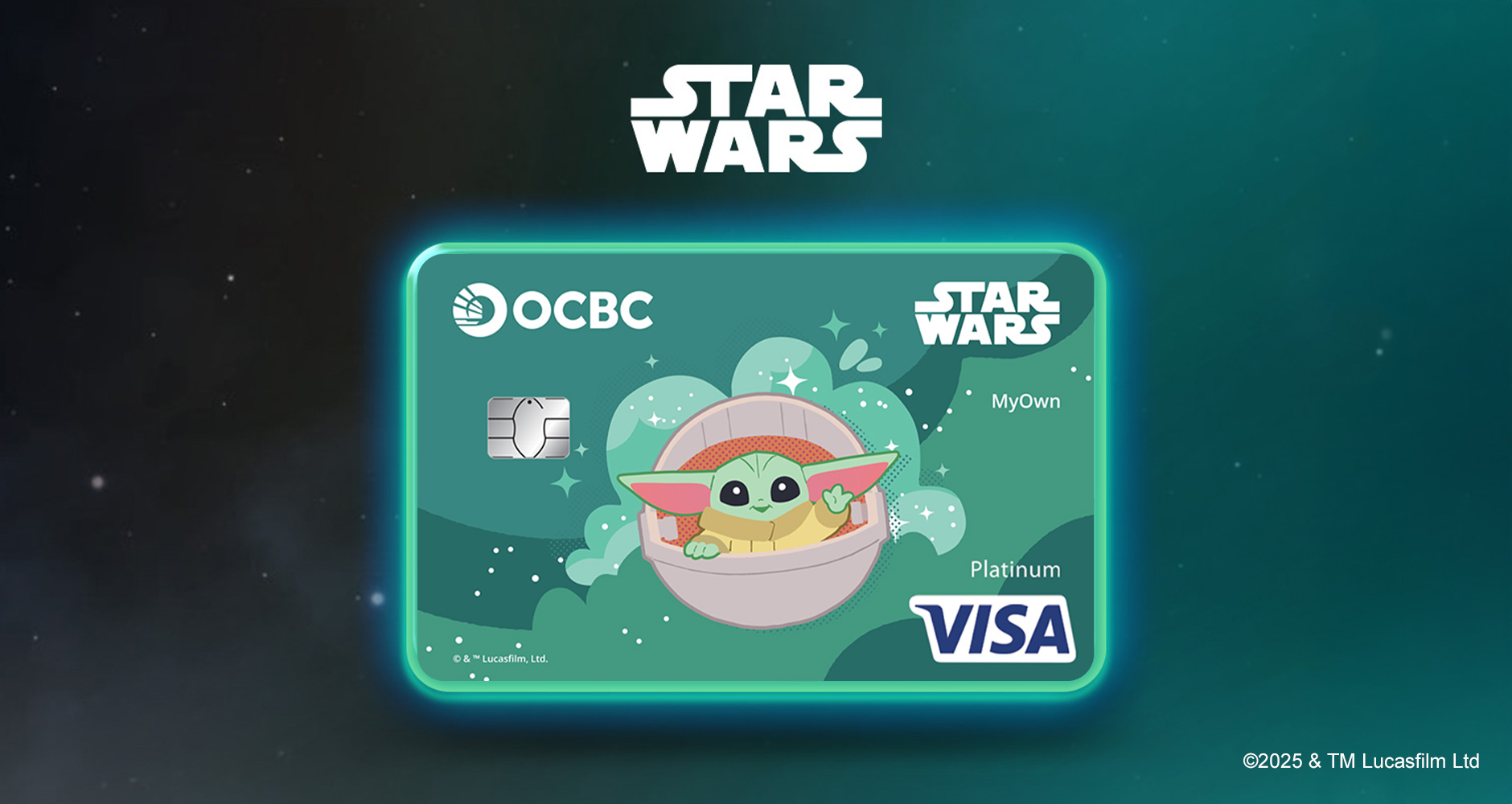 Awaken your young padawan’s financial wisdom with our newest OCBC MyOwn Debit Card design!