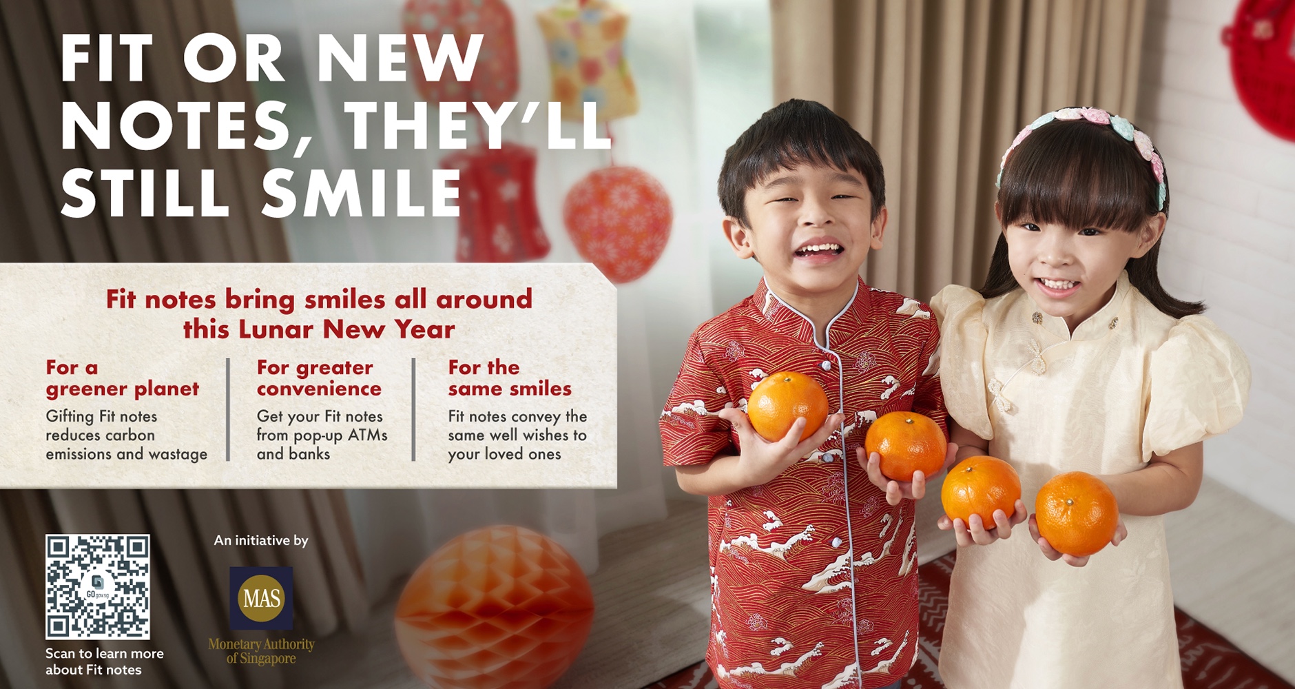 Chinese New Year Notes Exchange 2024 OCBC Singapore