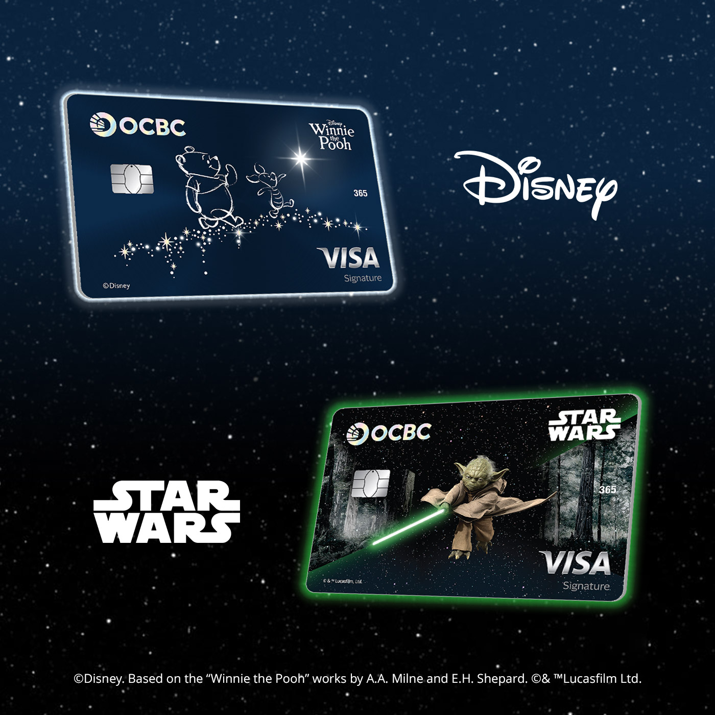 Limited-edition OCBC 365 Credit Card design