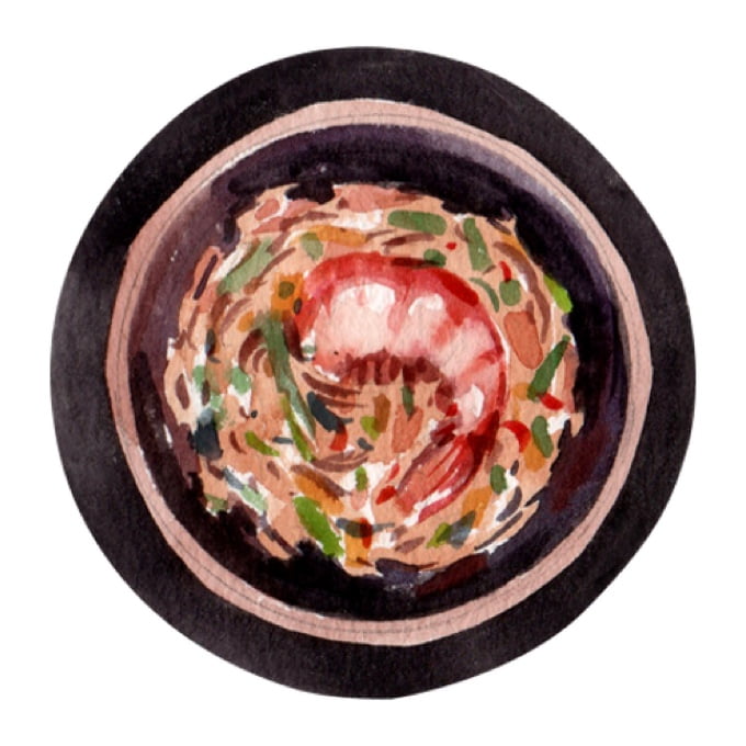 When ordering char kway teow, ask to use less sweet soya sauce, salt and oil.