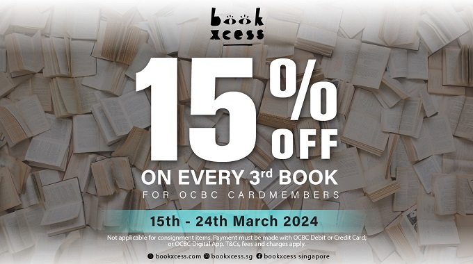 Get 15% off every 3rd book at BookXcess