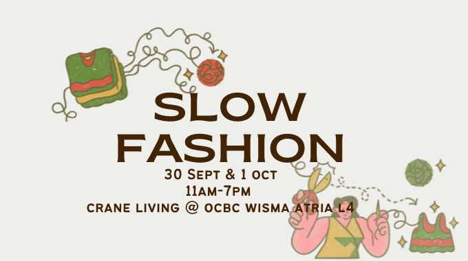 Slow Fashion Fair with Crane Living