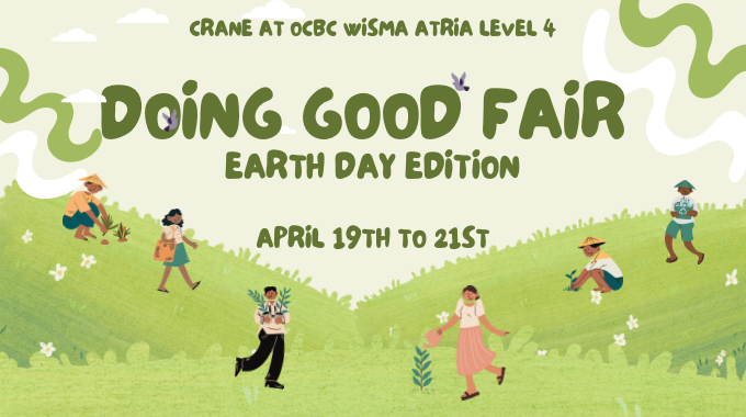 Doing Good Fair: Earth Day Edition by Crane Living