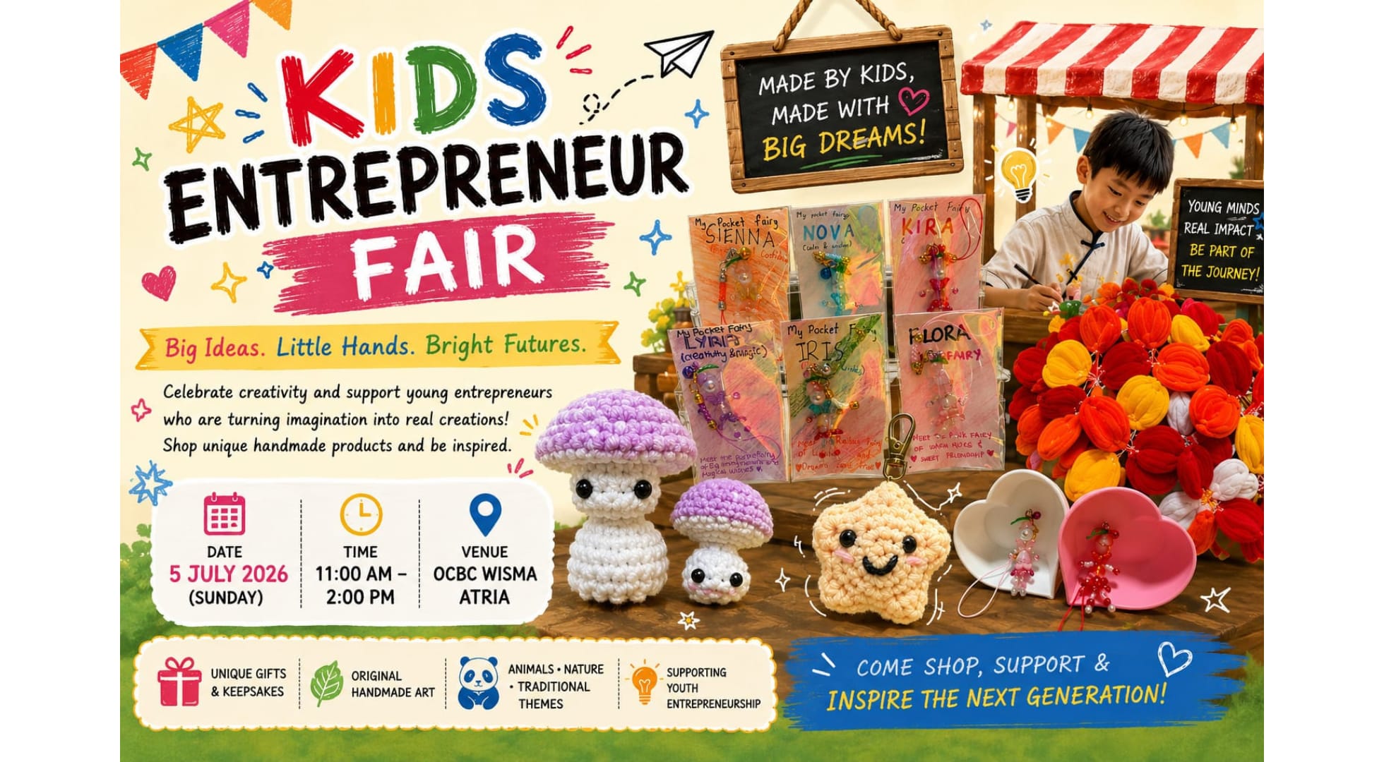 Kids Entrepreneur Fair by Crane Living