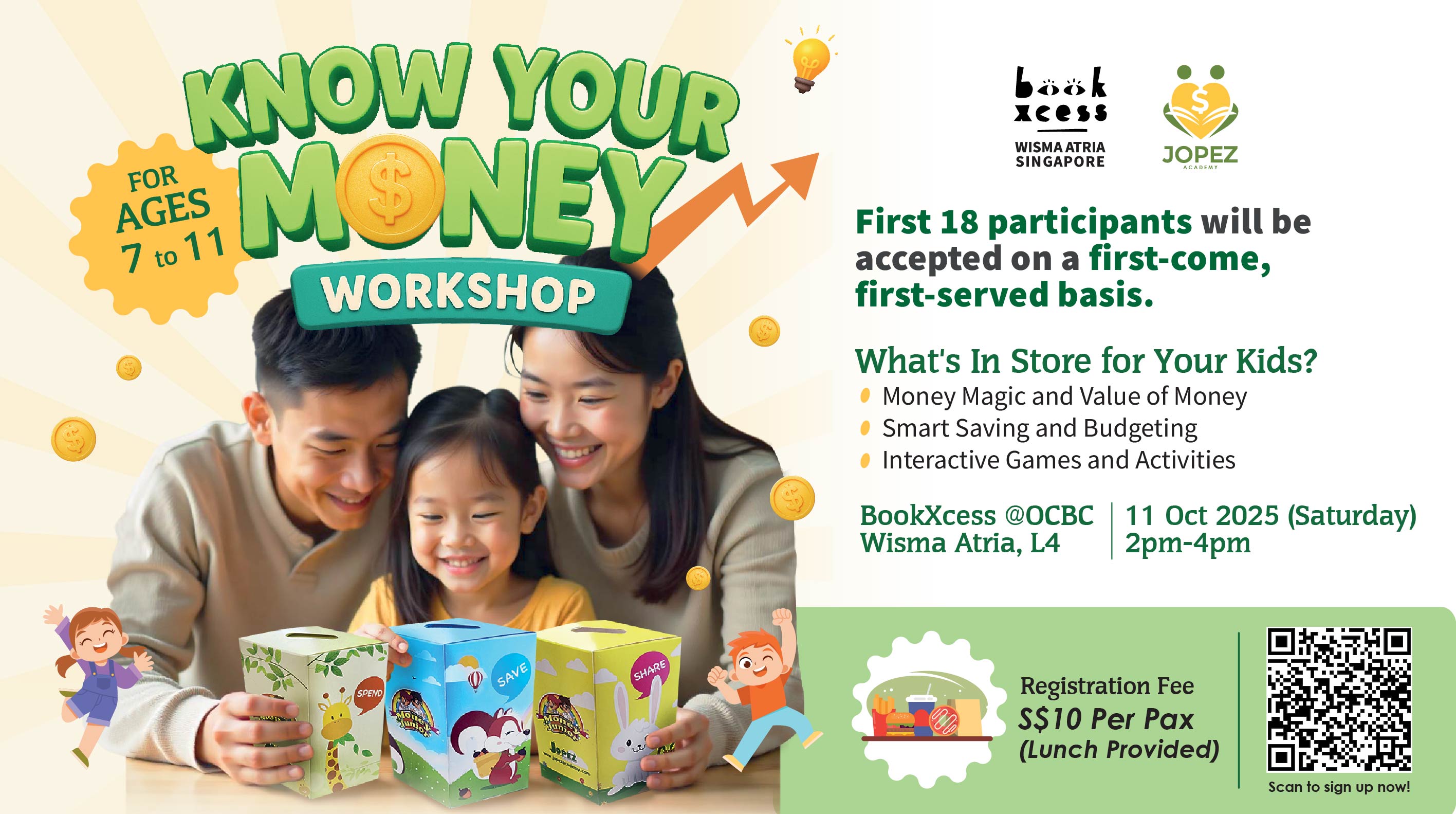 Know Your Money Workshop by BookXcess