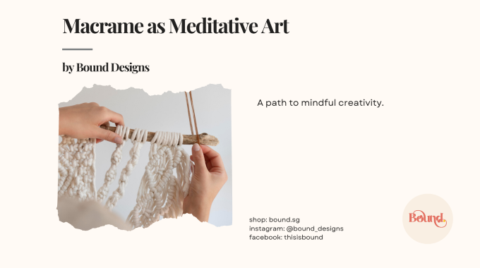 Meditative Macrame Sharing & Demonstration by Bound Designs