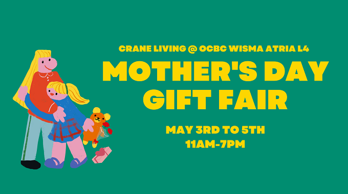 Mother’s Day Gift Fair by Crane Living