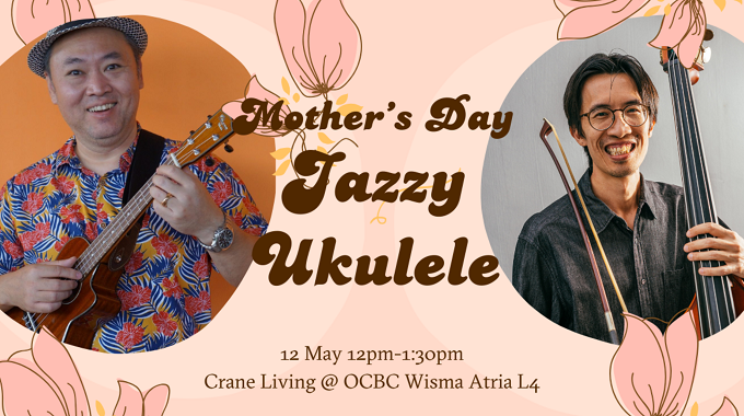 Mother’s Day Jazzy Ukulele by Crane Living