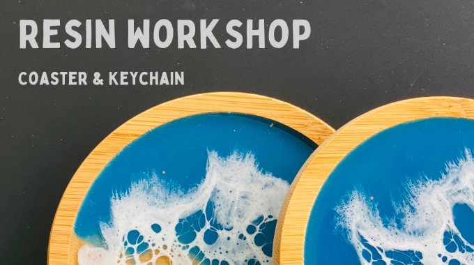 Resin Workshop: Coaster & Keychain by Kraftomania @ Crane Living