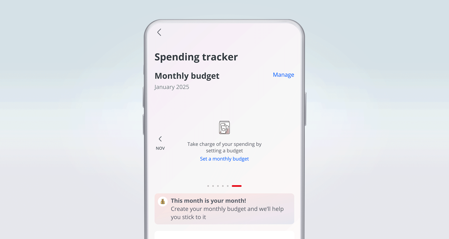 Experience guided budgeting from start to success