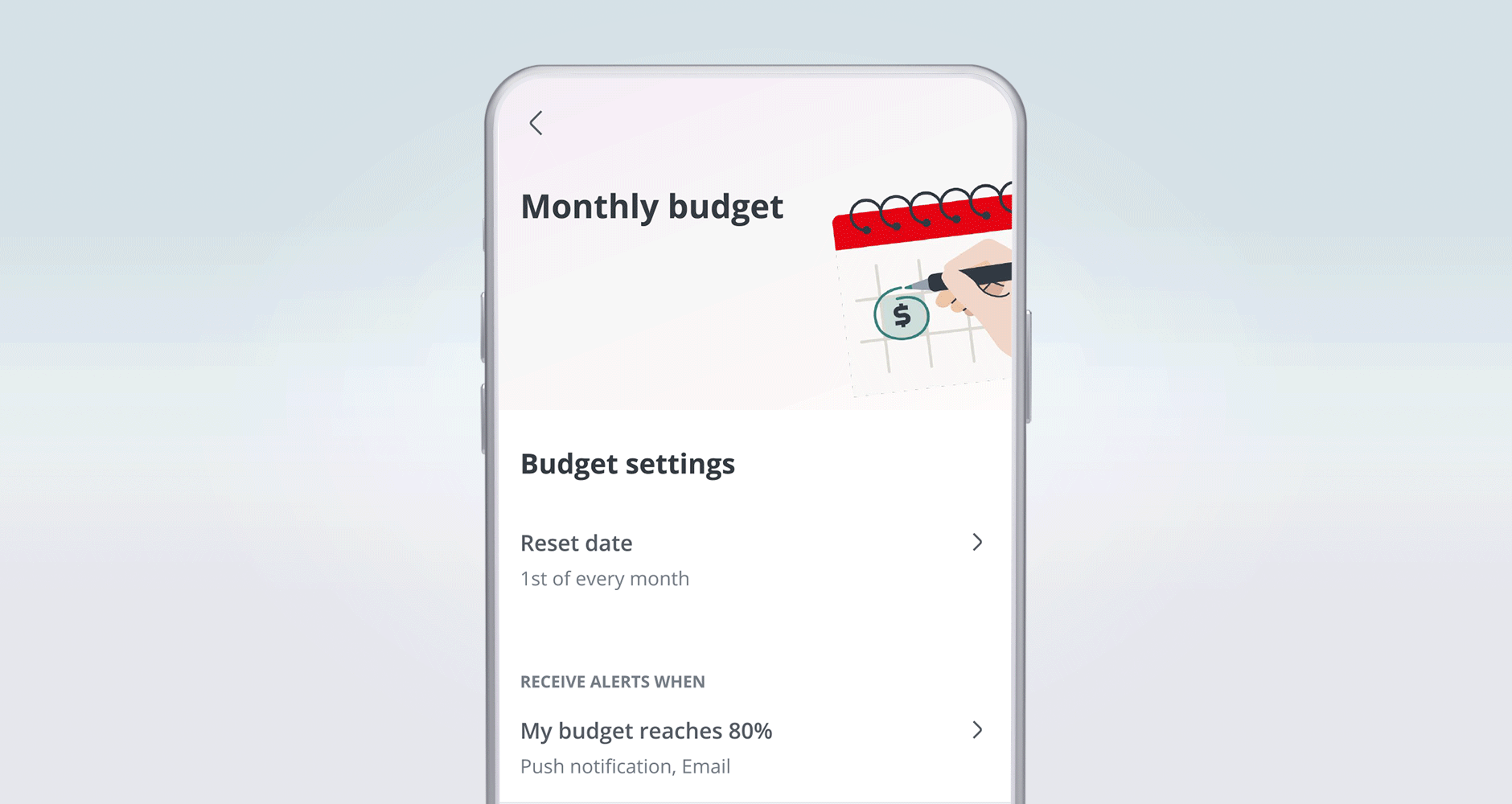 Own your budget, make the call