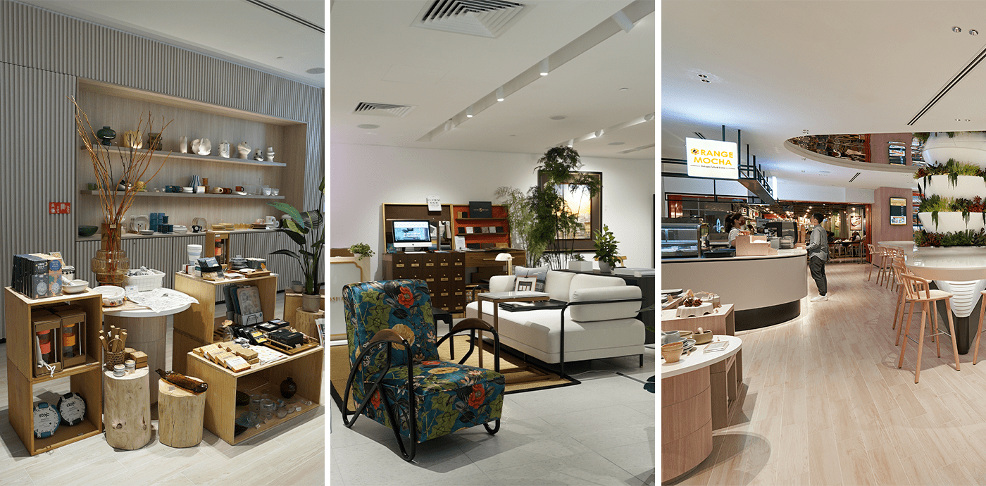 Shopping and dining at OCBC Wisma Atria