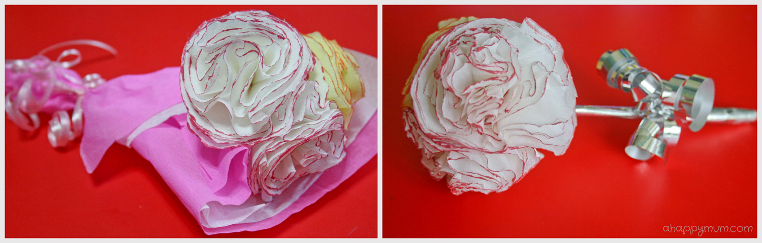 DIY Paper Carnations