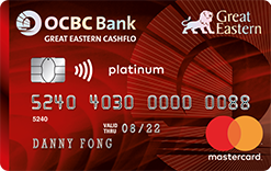OCBC Great Eastern Cashflo Credit Card
