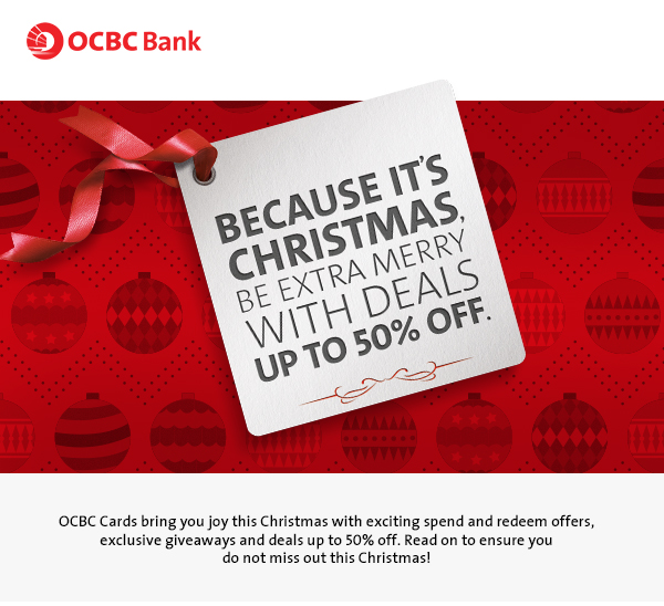 OCBC Cards Because It's Christmas